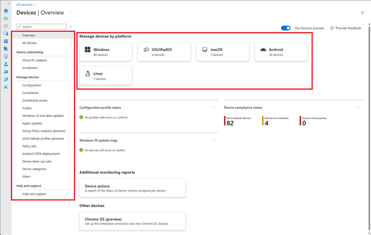 New Microsoft Intune Devices experience | Microsoft Community Hub