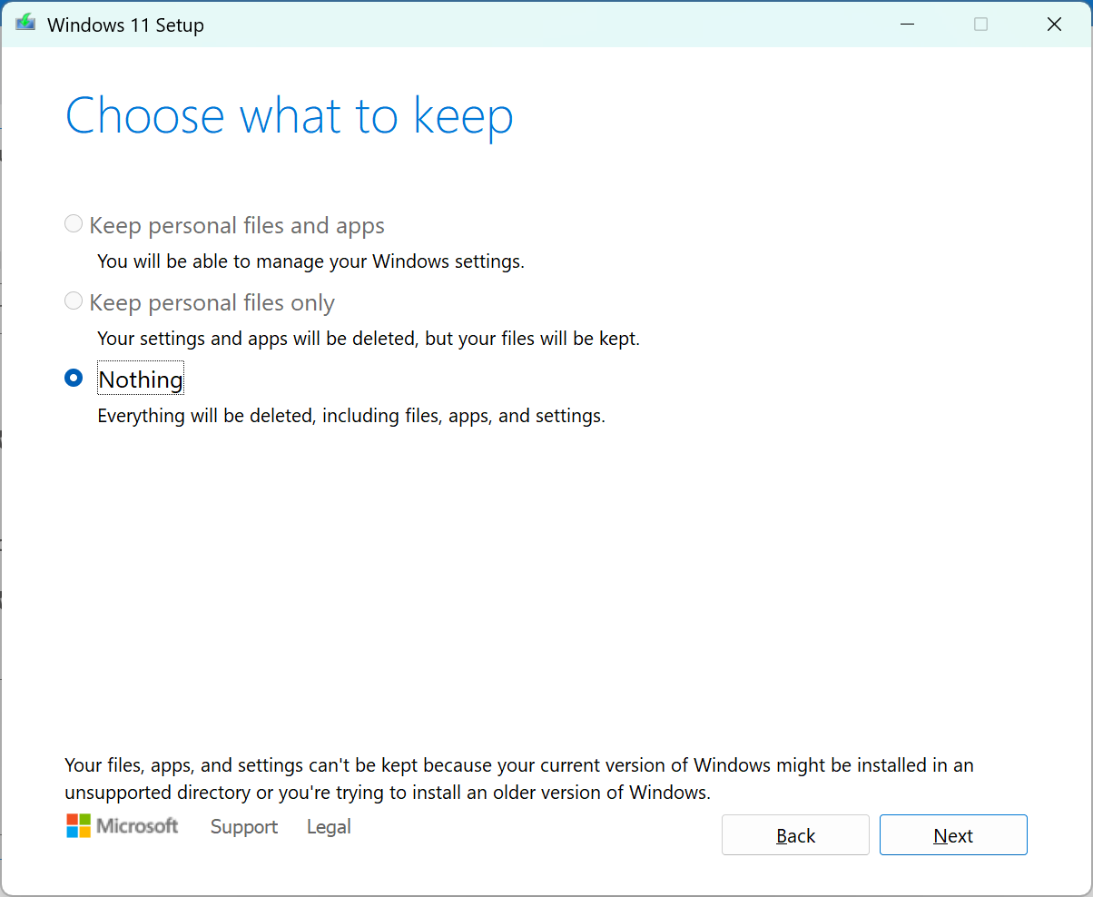 Unable to install Windows 11 | Microsoft Community Hub