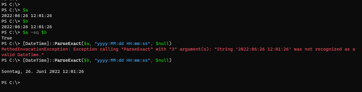 Powershell ignores NULL characters in string comparison? | Microsoft ...
