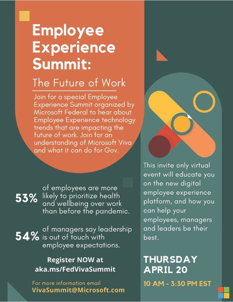 Employee Experience Summit Flyer
