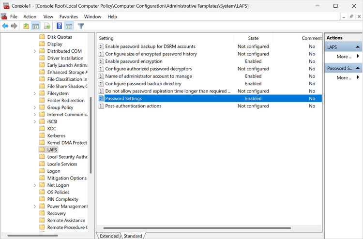 By popular demand: Windows LAPS available now! | Microsoft Community Hub