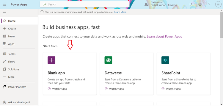 Create a responsive menu navigation bar in Canvas Power Apps using ...
