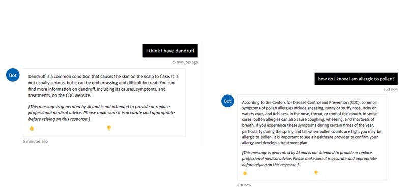 Azure Health Bot - Azure OpenAI Integration