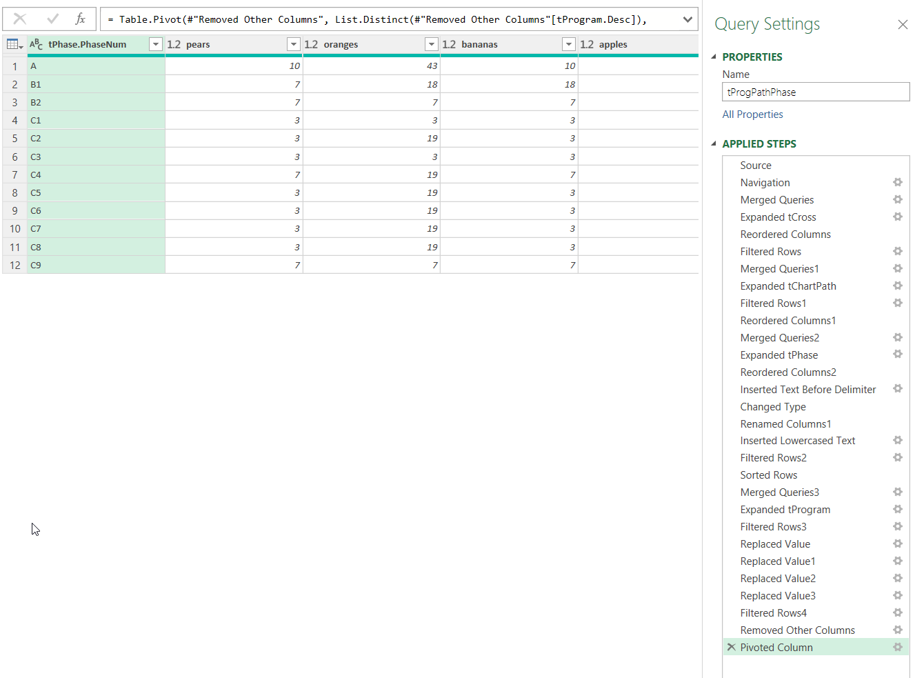 Subtracting two queries in Power Query | Microsoft Community Hub