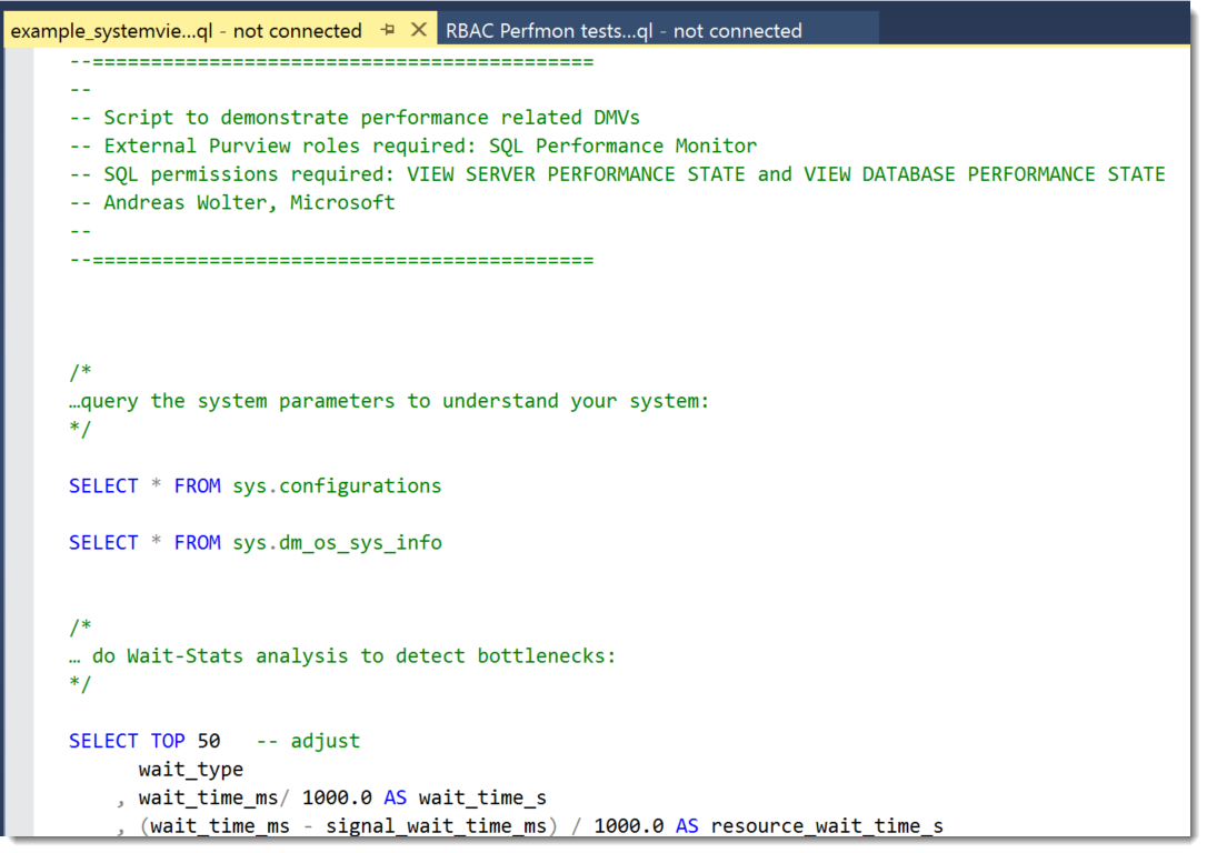 Use Microsoft Purview to provide at-scale access to performance data in ...