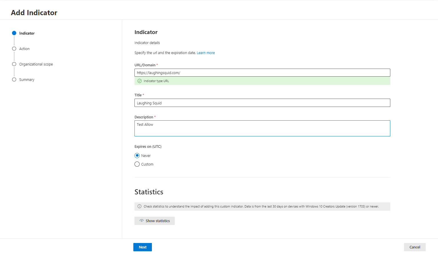Unable to add new URLs to be unblocked | Microsoft Community Hub