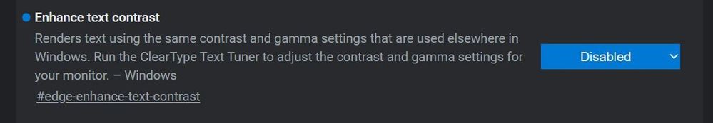 edge://flags/#edge-enhance-text-contrast