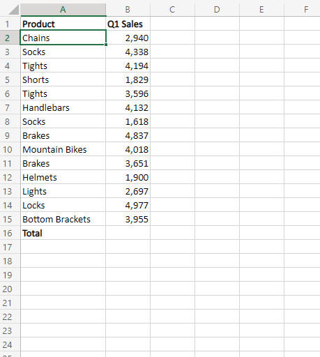 SUM Formula suggestion