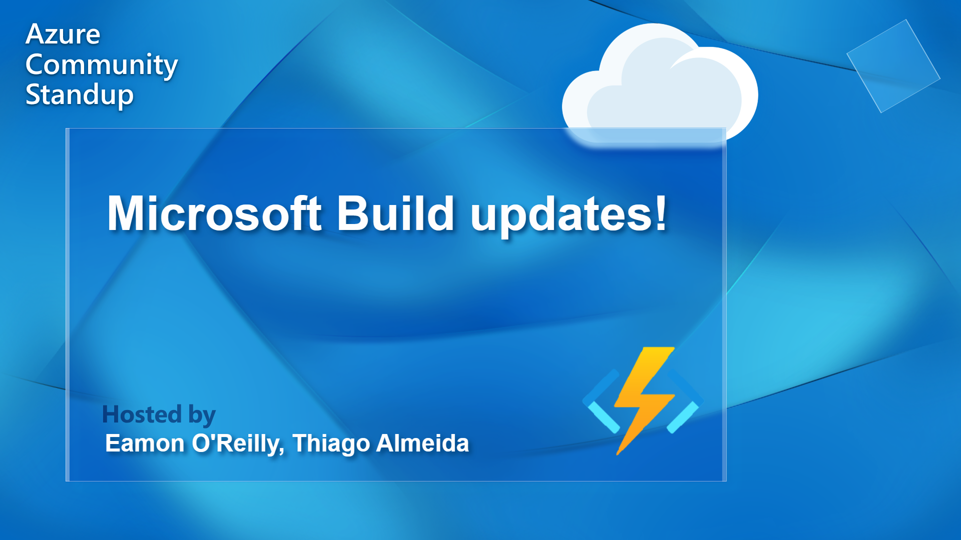 Azure Functions Community Standup | Microsoft Build updates ...