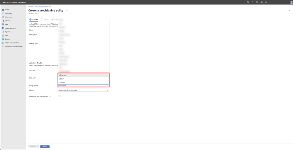 Microsoft Intune Admin center graphic