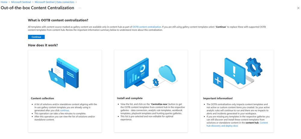 OOTB Content Centralization Tool