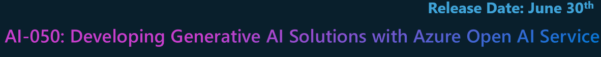 NEW: AI Course coming your way!! | Microsoft Community Hub