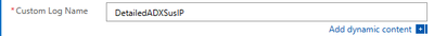 Use the Custom Log Name in the “Send Data” field of the Logic App to run the Log Analytics Query