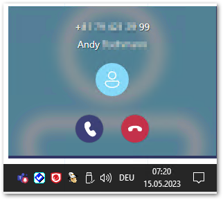 Teams native installd on a PC