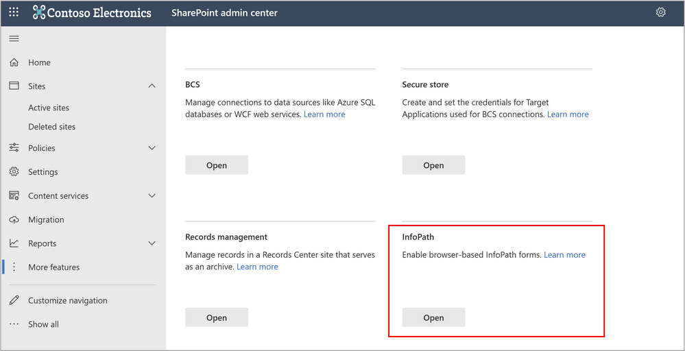 Support update for InfoPath Forms Services in Microsoft 365 | Microsoft ...