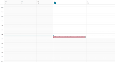 Bookings Calendar from Organizer view still says there are 2 seats booked.