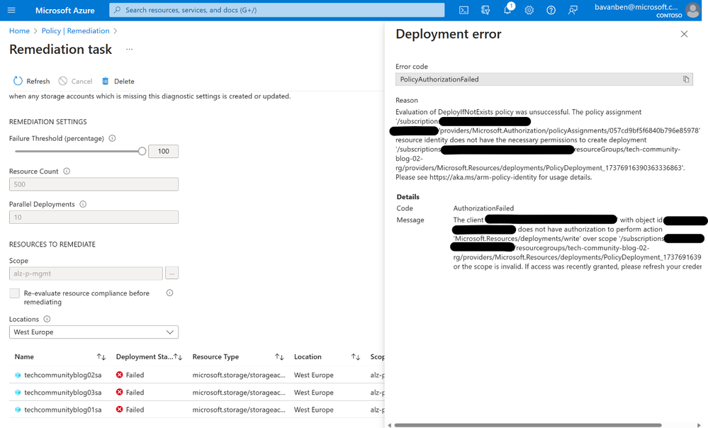 Figure 6: Check Error Message