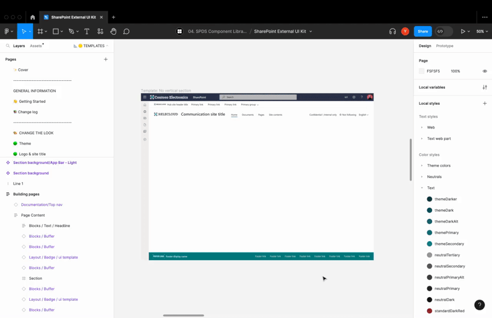 How to use Figma Page Templates.gif