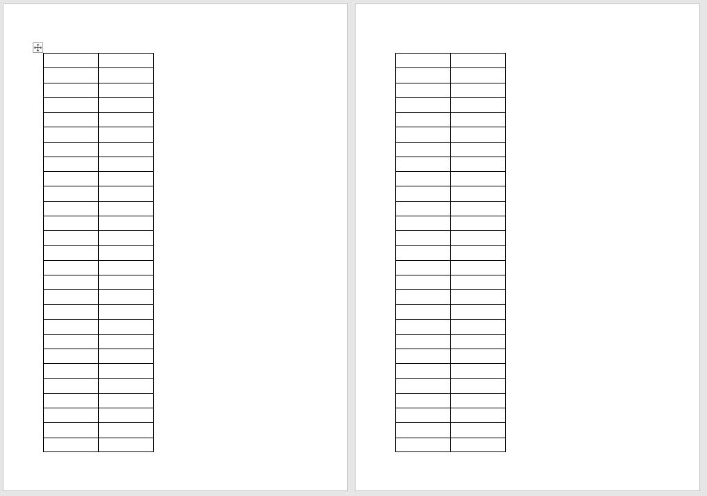Allowing table to break across a page | Microsoft Community Hub