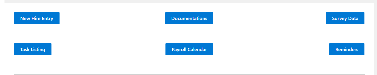 SharePoint Home Page Buttons | Microsoft Community Hub