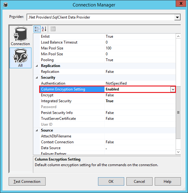 SSIS with Always Encrypted | Microsoft Community Hub