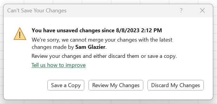 Improved Save As/Discard Dialog