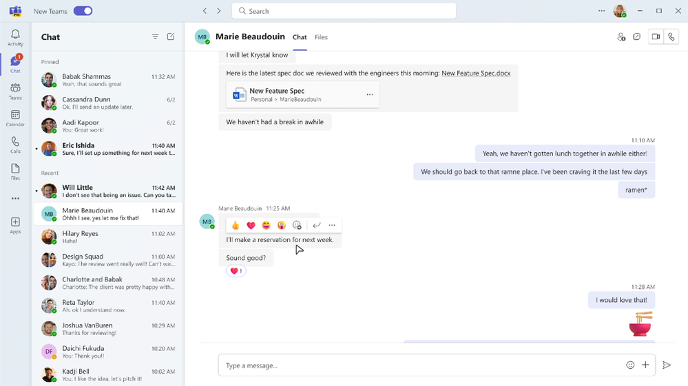 Updates to the chat message hover menu.png