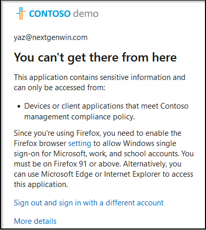 Image 28: Non-Microsoft Edge Browser Warning