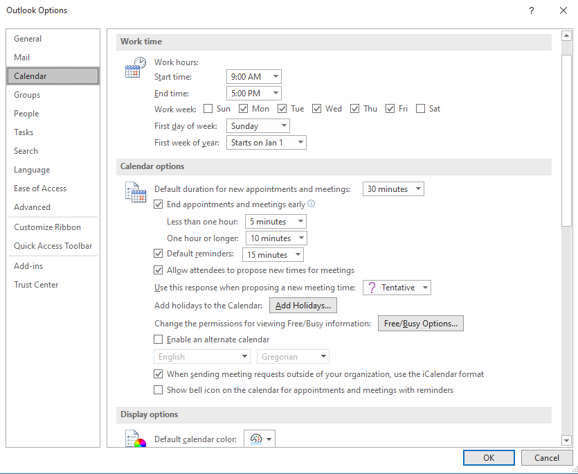 MS Office Calendar Settings.PNG