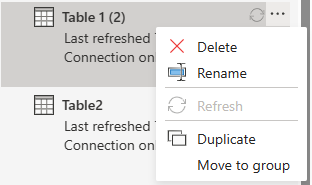 Queries and Connections Pane