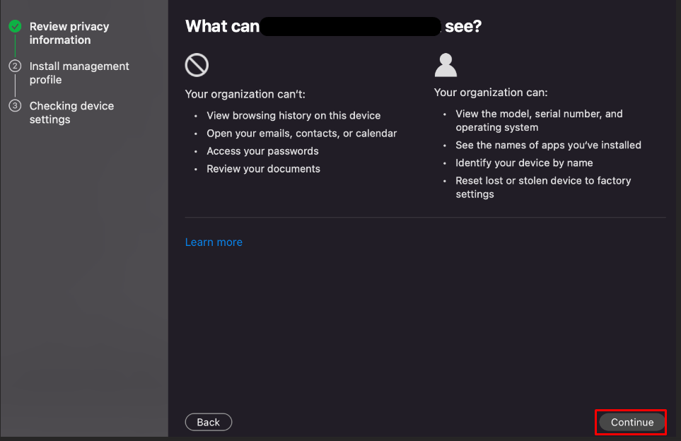 Unable to Enroll Intune MacOS 13.3.1 | Microsoft Community Hub
