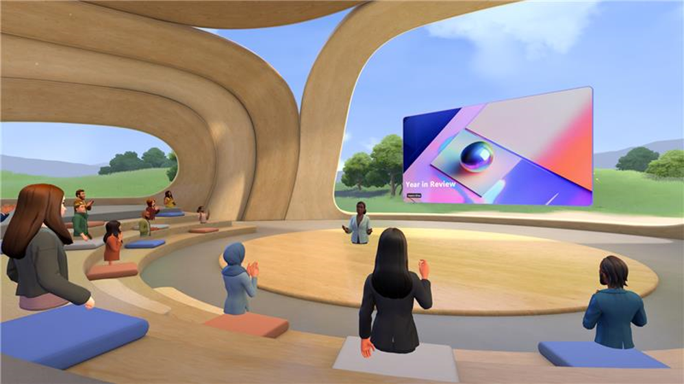 Customizing immersive spaces in Microsoft Mesh.png