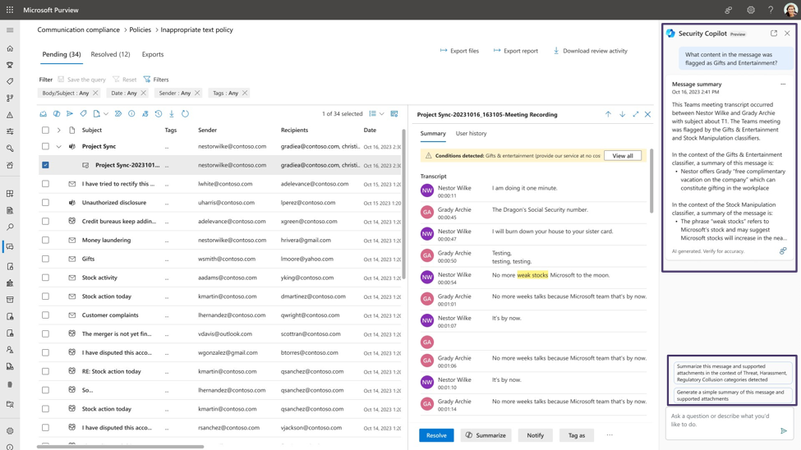 Figure 2: accelerate alert triage with contextual summarization