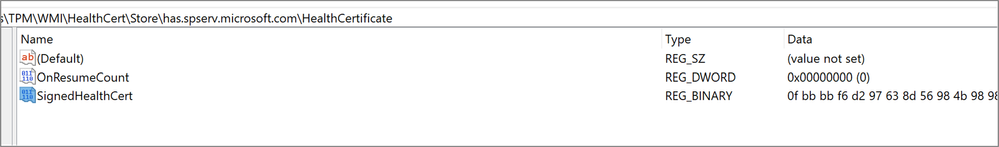 A screenshot of how to manually run the Tpm-HASCertRetr task.
