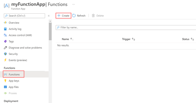 ms learn create timer triggered function