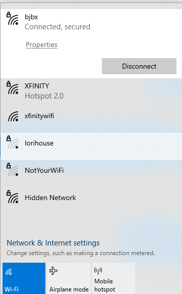 Computer is trying to automatically connect to ALL possible routers ...