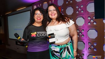 Kamila and Thamires_WoMakersCode Conference.jpg